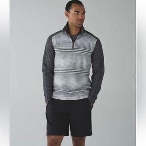 LULULEMON men’s Surge 1/2 zip pullover top warm hidden thumb holes athletic Sm